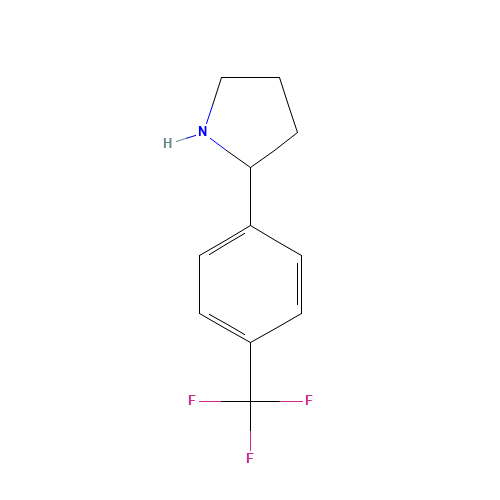 2-(4-Trifluoromethylphenyl)pyrrolidine (CAS: 298690-84-3) - Related Chemical Product