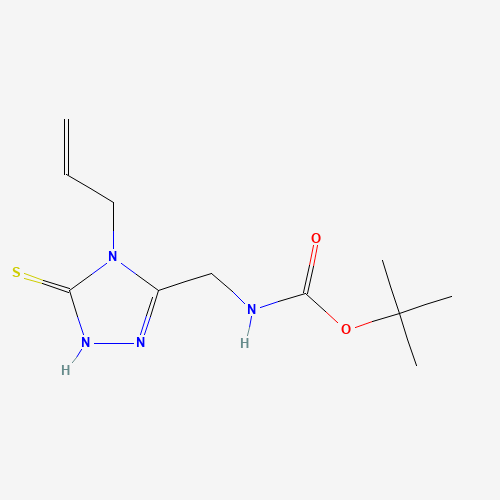 TERT-BUTYL N-[(4-ALLYL-5-MERCAPTO-4H-1,2,4-TRIAZOL-3-YL)METHYL]CARBAMATE (CAS: 306935-46-6) - Related Chemical Product