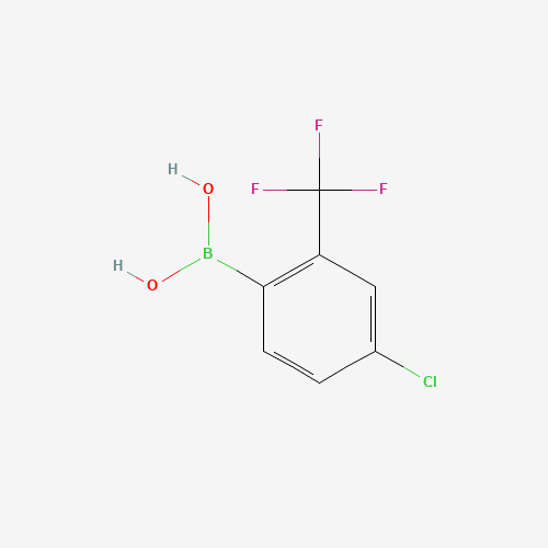 2-Chloro-4-(trifluoromethyl)phenylboronic acid (CAS: 313545-41-4) - Related Chemical Product