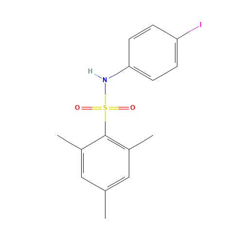 N-(2,4,6-TRIMETHYLPHENYL)SULFONYL(4-IODO)ANILINE (CAS: 314054-07-4) - Related Chemical Product