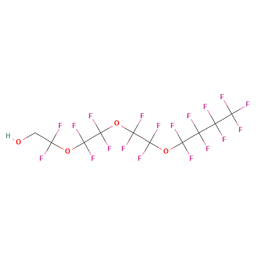1H,1H-PERFLUORO-3,6,9-TRIOXATRIDECAN-1-OL (CAS: 317817-24-6) - Related Chemical Product