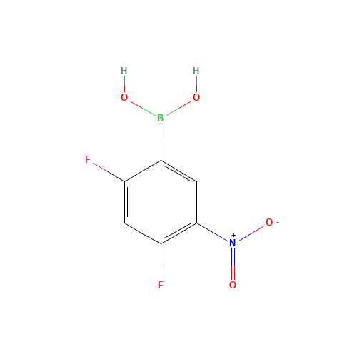 2,4-DIFLUORO-5-NITROPHENYLBORONIC ACID (CAS: 325786-11-6) - Related Chemical Product