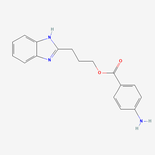 4-AMINO-BENZOIC ACID 3-(1 H-BENZOIMIDAZOL-2-YL)-PROPYL ESTER (CAS: 328117-25-5) - Related Chemical Product
