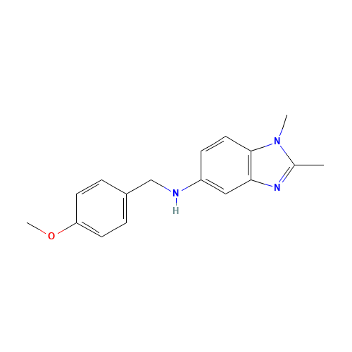 (1,2-DIMETHYL-1 H-BENZOIMIDAZOL-5-YL)-(4-METHOXY-BENZYL)-AMINE (CAS: 328559-09-7) - Related Chemical Product