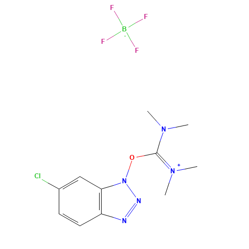 O-(6-Chlorobenzotriazol-1-yl)-N,N,N',N'-tetramethyluronium tetrafluoroborate (CAS: 330641-16-2) - Related Chemical Product