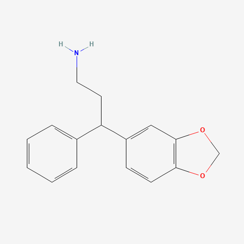 3-BENZO[1,3]DIOXOL-5-YL-3-PHENYL-PROPYLAMINE (CAS: 330833-79-9) - Related Chemical Product