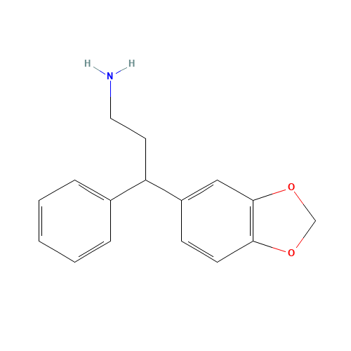 3-BENZO[1,3]DIOXOL-5-YL-3-PHENYL-PROPYLAMINE (CAS: 330833-79-9) - Related Chemical Product