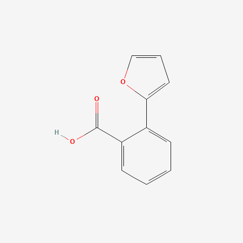 2-(2-FURYL)BENZOIC ACID (CAS: 331942-47-3) - Chemical Structure and Molecular Formula 
