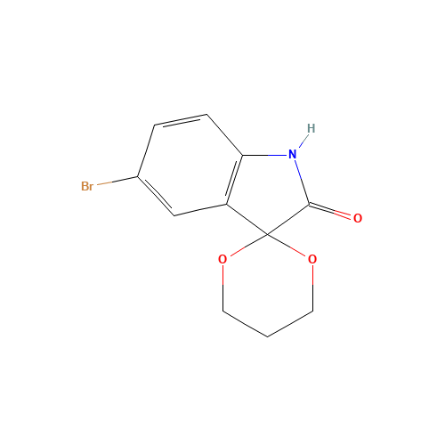 5-BROMO-3,3-(PROPYLENEDIOXO)-1,3-DIHYDRO-INDOLE-2-ONE (CAS: 332073-48-0) - Related Chemical Product