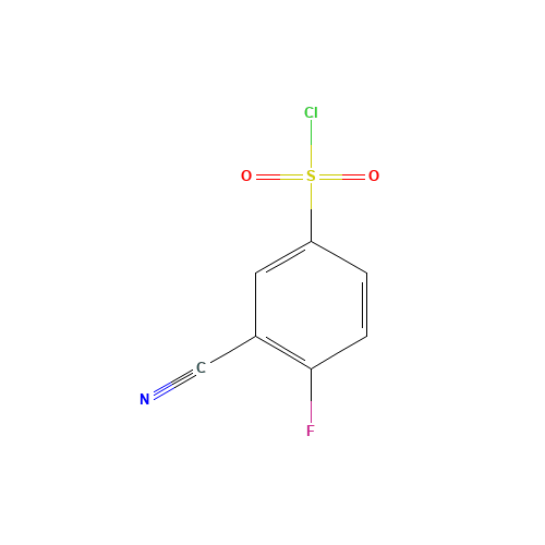 3-CYANO-4-FLUOROBENZENESULFONYL CHLORIDE (CAS: 351003-23-1) - Related Chemical Product