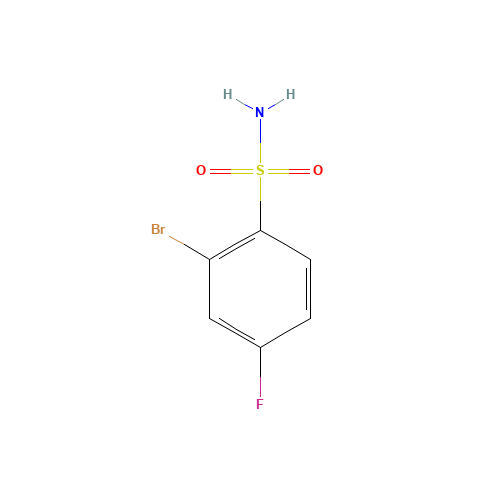 2-BROMO-4-FLUOROBENZENESULFONAMIDE (CAS: 351003-60-6) - Related Chemical Product