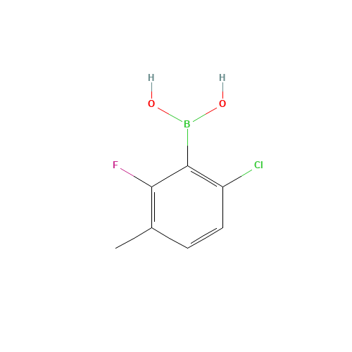 2-CHLORO-6-FLUORO-5-METHYLPHENYLBORONIC ACID (CAS: 352535-86-5) - Related Chemical Product