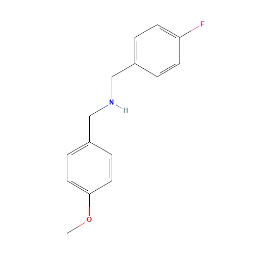 (4-FLUORO-BENZYL)-(4-METHOXY-BENZYL)-AMINE (CAS: 355815-47-3) - Related Chemical Product