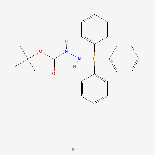 1-(T-BUTYLOXYCARBONYL)-2-TRIPHENYLPHOSPHONIUMHYDRAZINE BROMIDE (CAS: 356534-53-7) - Related Chemical Product