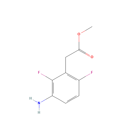 (3-AMINO-2,6-DIFLUORO-PHENYL)-ACETIC ACID METHYL ESTER (CAS: 361336-80-3) - Related Chemical Product