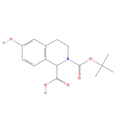 2-BOC-6-HYDROXY-1,2,3,4-TETRAHYDRO-ISOQUINOLINE-1-CARBOXYLIC ACID (CAS: 362492-00-0) - Related Chemical Product