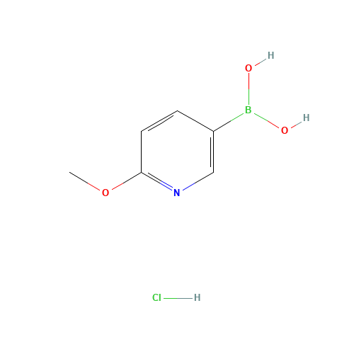 2-Methoxy-5-pyridineboronic acid hydrochloride (CAS: 370864-57-6) - Related Chemical Product