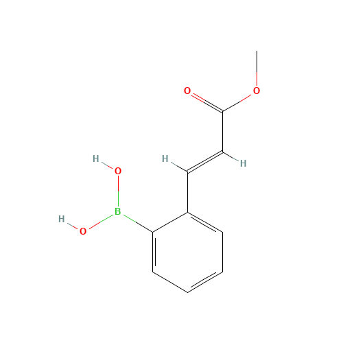 [2-(E-3-METHOXY-3-OXO-1-PROPEN-1-YL)PHENYL]BORONIC ACID (CAS: 372193-68-5) - Related Chemical Product