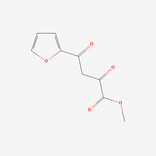 METHYL 2,4-DIOXO-4-(2-FURYL)-4-YLBUTANOATE (CAS: 374063-90-8) - Chemical Structure and Molecular Formula 