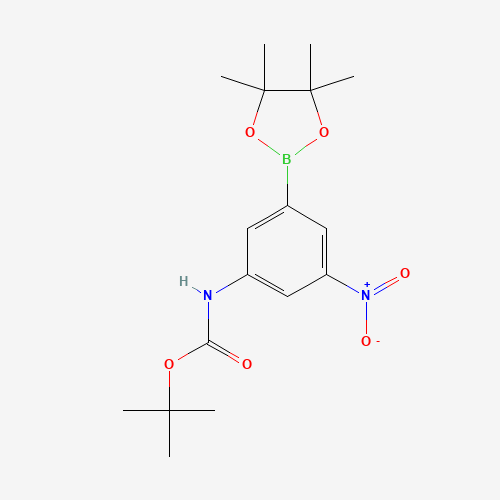 (3-BOC-AMINO-5-NITROPHENYL)BORONIC ACID (CAS: 374595-05-8) - Related Chemical Product