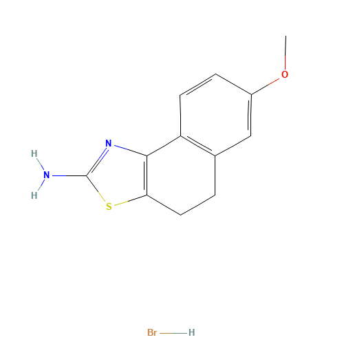 7-METHOXY-4,5-DIHYDRONAPHTHO[1,2-D][1,3]THIAZOL-2-AMINE HYDROBROMIDE (CAS: 376349-30-3) - Related Chemical Product