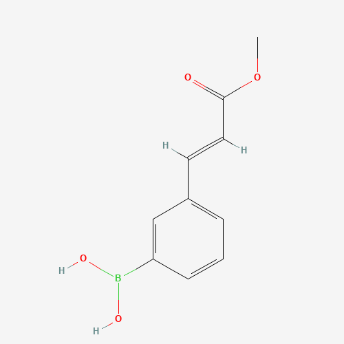 [3-(E-3-METHOXY-3-OXO-1-PROPEN-1-YL)PHENYL]BORONIC ACID (CAS: 380430-59-1) - Related Chemical Product