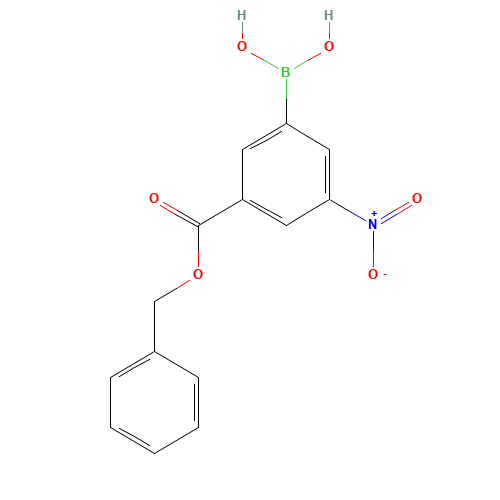 (3-BENZYLOXYCARBONYL-5-NITROPHENYL)BORONIC ACID (CAS: 380430-62-6) - Related Chemical Product