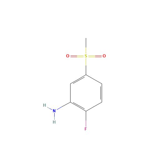 2-FLUORO-5-(METHYLSULFONYL)ANILINE (CAS: 387358-51-2) - Related Chemical Product