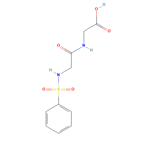 (2-BENZENESULFONYLAMINO-ACETYLAMINO)-ACETIC ACID (CAS: 389070-77-3) - Related Chemical Product
