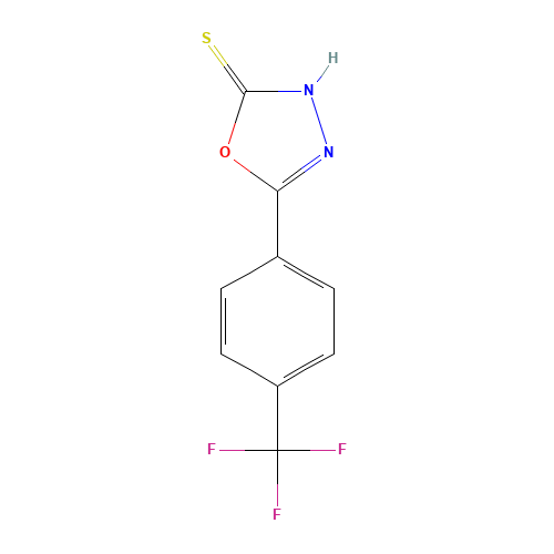 5-[4-(TRIFLUOROMETHYL)PHENYL]-1,3,4-OXADIAZOLE-2-THIOL (CAS: 389120-03-0) - Related Chemical Product