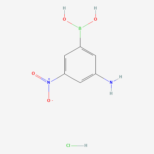 (3-AMINO-5-NITROPHENYL)BORONIC ACID HCL SALT (CAS: 389621-79-8) - Related Chemical Product