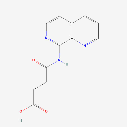 4-(1,7-NAPHTHYRIDIN-8-YLAMINO)-4-OXOBUTANOICACID (CAS: 396682-90-9) - Related Chemical Product