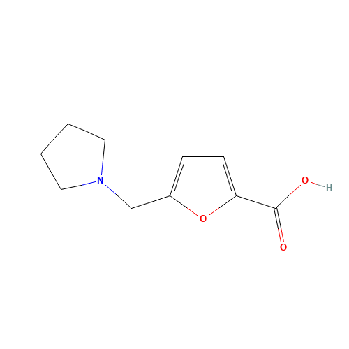5-PYRROLIDIN-1-YLMETHYL-FURAN-2-CARBOXYLIC ACID (CAS: 400750-49-4) - Related Chemical Product