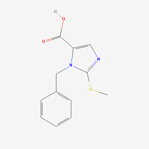1-BENZYL-2-(METHYLSULFANYL)-1H-IMIDAZOLE-5-CARBOXYLIC ACID (CAS: 403479-30-1) - Related Chemical Product