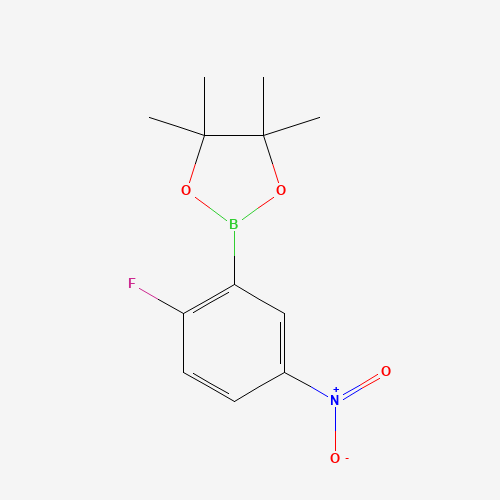 2-FLUORO-5-NITROPHENYLBORONIC ACID PINACOL ESTER (CAS: 425378-68-3) - Related Chemical Product