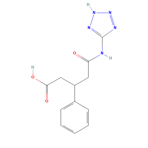 3-PHENYL-4-(1 H-TETRAZOL-5-YLCARBAMOYL)-BUTYRIC ACID (CAS: 428504-04-5) - Related Chemical Product