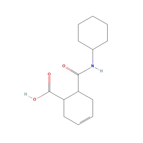 6-CYCLOHEXYLCARBAMOYL-CYCLOHEX-3-ENECARBOXYLIC ACID (CAS: 428841-22-9) - Related Chemical Product