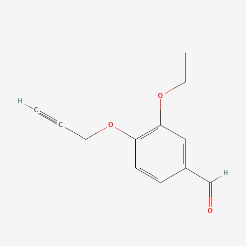 3-ETHOXY-4-PROP-2-YNYLOXY-BENZALDEHYDE (CAS: 428847-37-4) - Related Chemical Product
