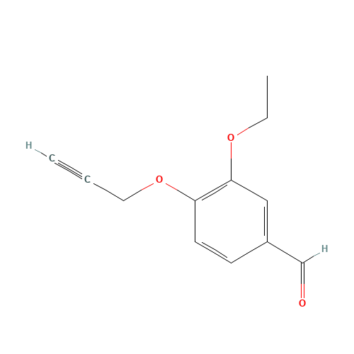3-ETHOXY-4-PROP-2-YNYLOXY-BENZALDEHYDE (CAS: 428847-37-4) - Related Chemical Product