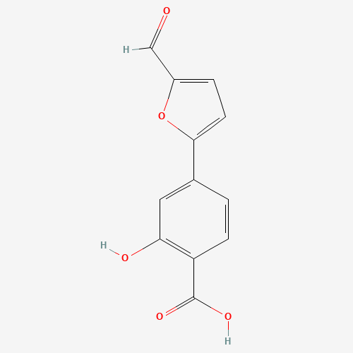 4-(5-FORMYL-FURAN-2-YL)-2-HYDROXY-BENZOIC ACID (CAS: 436088-45-8) - Related Chemical Product