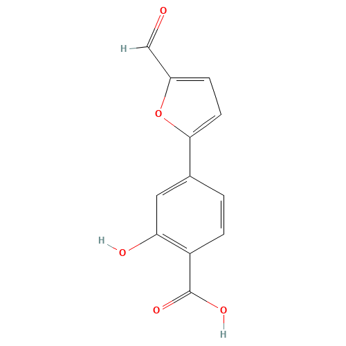 4-(5-FORMYL-FURAN-2-YL)-2-HYDROXY-BENZOIC ACID (CAS: 436088-45-8) - Related Chemical Product