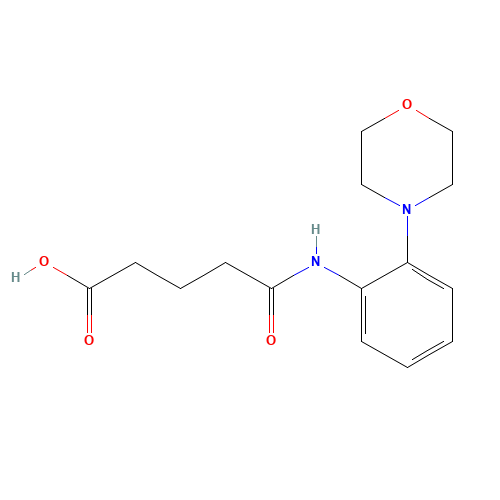 4-(2-MORPHOLIN-4-YL-PHENYLCARBAMOYL)-BUTYRIC ACID (CAS: 436088-59-4) - Related Chemical Product