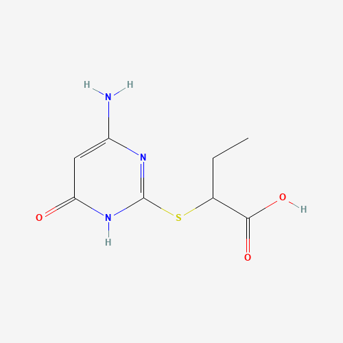 2-(6-AMINO-4-OXO-1,4-DIHYDRO-PYRIMIDIN-2-YL-SULFANYL)-BUTYRIC ACID (CAS: 436088-62-9) - Related Chemical Product