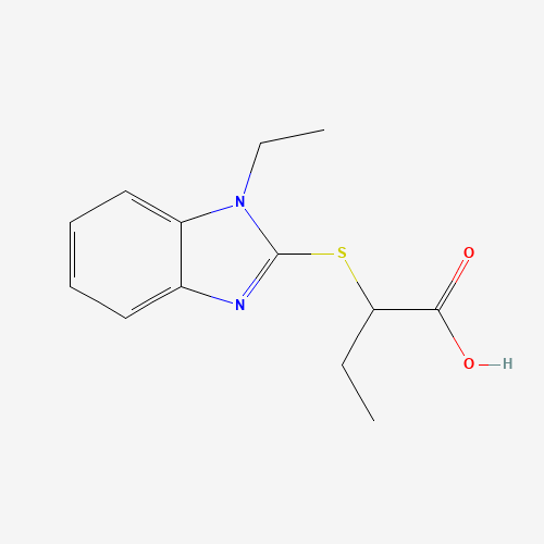 2-(1-ETHYL-1 H-BENZOIMIDAZOL-2-YLSULFANYL)-BUTYRIC ACID (CAS: 436088-88-9) - Related Chemical Product