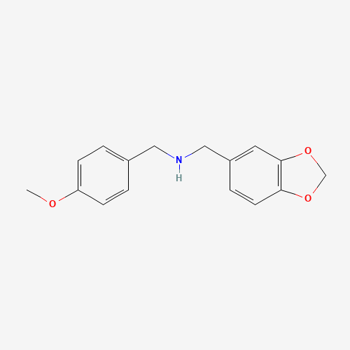 BENZO[1,3]DIOXOL-5-YLMETHYL-(4-METHOXY-BENZYL)-AMINE (CAS: 436099-74-0) - Related Chemical Product