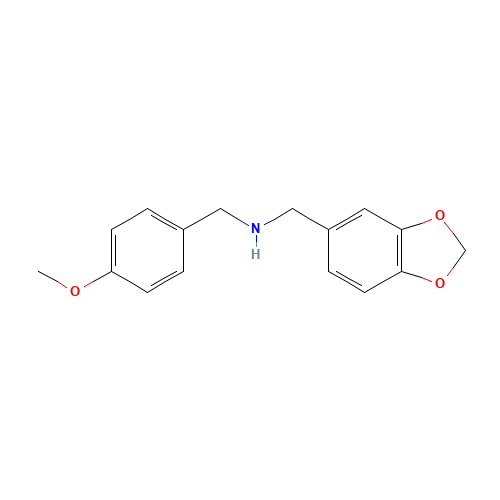 BENZO[1,3]DIOXOL-5-YLMETHYL-(4-METHOXY-BENZYL)-AMINE (CAS: 436099-74-0) - Related Chemical Product
