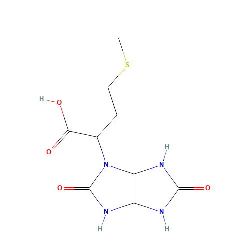 2-(2,5-DIOXO-HEXAHYDRO-IMIDAZO[4,5-D]IMIDAZOL-1-YL)-4-METHYLSULFANYL-BUTYRIC ACID (CAS: 436811-14-2) - Related Chemical Product