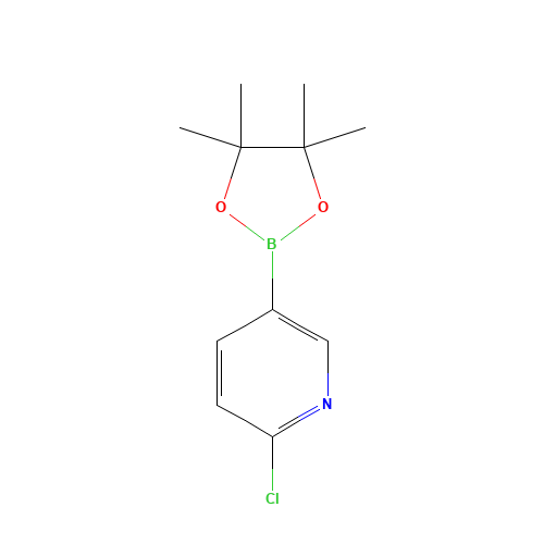 2-CHLORO-5-(4,4,5,5-TETRAMETHYL-1,3,2-DIOXABOROLAN-2-YL)PYRIDINE (CAS: 444120-94-9) - Related Chemical Product