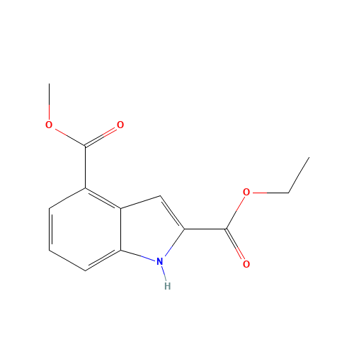 INDOLE-2,4-DICARBOXYLIC ACID 2-ETHYL 4-METHYL ESTER (CAS: 473883-20-4) - Related Chemical Product