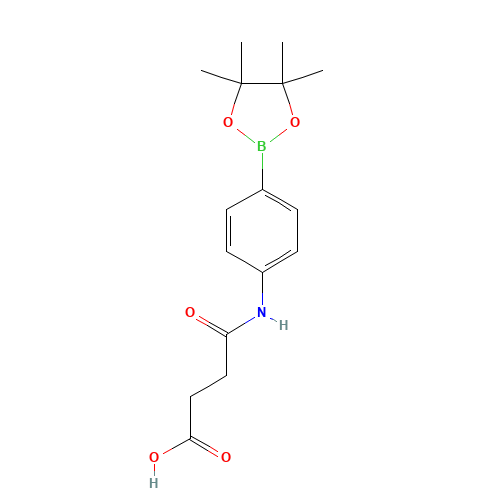 N-[4-(4,4,5,5-TETRAMETHYL-1,3,2-DIOXABOROLAN-2-YL)PHENYL]SUCCINAMIC ACID (CAS: 480424-98-4) - Related Chemical Product